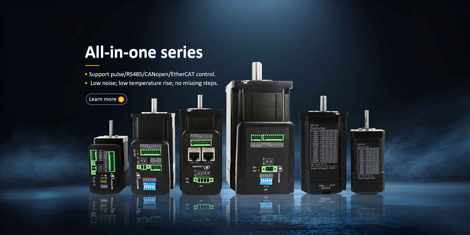 Čína Dodávatelia integrovaného krokového motora s uzavretou slučkou s otvorenou slučkou